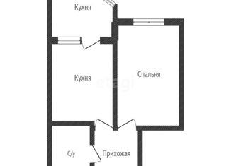 Продажа однокомнатной квартиры, 38.3 м2, Краснодарский край, улица Кирилла Россинского, 3/1к1