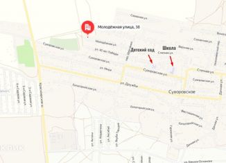 Продам земельный участок, 8 сот., село Суворовское, Молодёжная улица