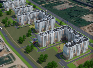 Продам 1-ком. квартиру, 39.5 м2, деревня Глебовское, улица Строителей, 6