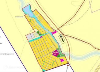 Земельный участок на продажу, 8 сот., село Камышинка, Заречная улица