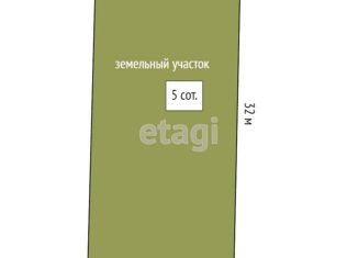 Продаю земельный участок, 5 сот., дачный массив Новозбурьевка, 38-я улица, 7