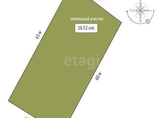 Продажа участка, 18.52 сот., село Кулига