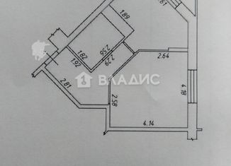 1-ком. квартира на продажу, 39.1 м2, Калуга, улица Кибальчича, 2, ЖК Галактика