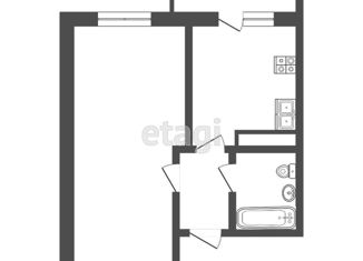 Продам 1-комнатную квартиру, 32 м2, Тюмень, Ленинский округ, улица Алексея Леонова, 32