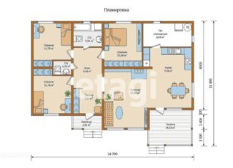 Продажа дома, 120 м2, деревня Виркино, 41К-222