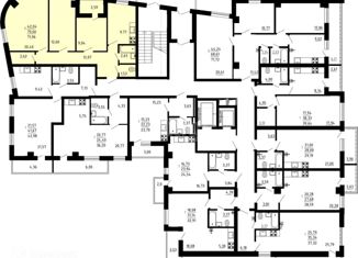 3-комнатная квартира на продажу, 71.9 м2, Якутск, Автодорожная улица, 19А, Автодорожный округ