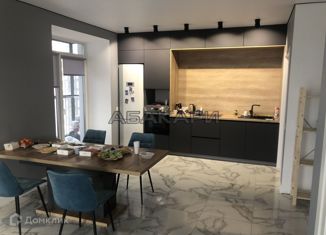 Сдается 2-ком. квартира, 77 м2, Красноярск, улица Авиаторов, 4Д, ЖК Скандис