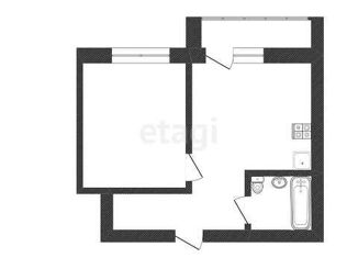 2-ком. квартира на продажу, 39.8 м2, Красноярск, ЖК Снегири, проспект 60 лет Образования СССР, 58Д