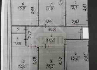 Продажа 3-ком. квартиры, 77 м2, Пенза, Железнодорожный район, улица Долгорукова, 96