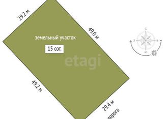 Продается земельный участок, 15 сот., деревня Посохова, Сосновая улица
