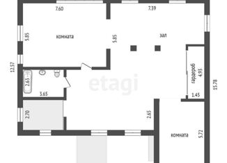 Продаю дом, 230 м2, деревня Головина, Береговая улица