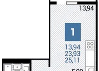 Продаю однокомнатную квартиру, 25.11 м2, Анапа, ЖК Горгиппия Морская
