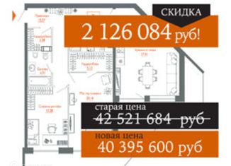 Продается двухкомнатная квартира, 111.2 м2, Санкт-Петербург, Василеостровский район, 11-я линия Васильевского острова, 56