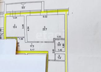 Продаю двухкомнатную квартиру, 61.1 м2, поселок Светлый, поселок Светлый, 18/1