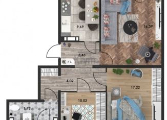 Продается 3-комнатная квартира, 74 м2, Севастополь, улица Братьев Манганари, 22