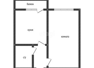 Продам 1-ком. квартиру, 35.2 м2, Краснодар, улица Карякина, 15, улица Карякина