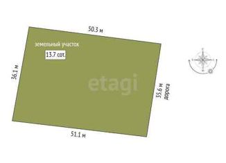 Продажа участка, 13.7 сот., ДНТ Дачи Хюгге