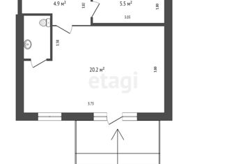 Офис на продажу, 33 м2, Красноярск, Свободный проспект, Октябрьский район