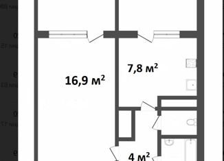 Продам 1-ком. квартиру, 33 м2, Воронеж, улица Владимира Невского, 28, Северный жилой район