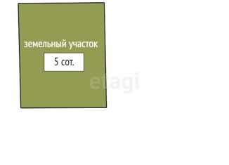 Продается земельный участок, 5 сот., садоводческое некоммерческое товарищество Родничок, Асфальтовая улица