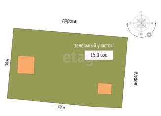Продам дом, 87 м2, село Троицкое, улица Олега Кошевого, 86Б