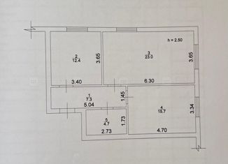 Продажа 2-ком. квартиры, 63.1 м2, деревня Куюки, 16-й квартал, 4