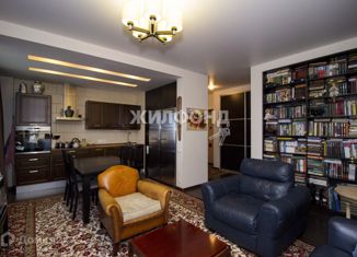 Трехкомнатная квартира на продажу, 74.6 м2, Новосибирск, Серебренниковская улица, 4/1, метро Октябрьская