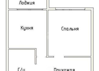 1-комнатная квартира на продажу, 40.8 м2, поселение Рязановское, Гореловская улица, 3