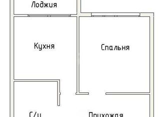 1-комнатная квартира на продажу, 40.8 м2, поселение Рязановское, Гореловская улица, 3