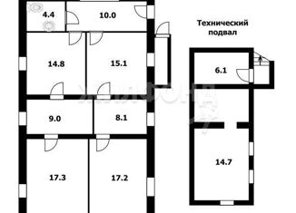 Продам дом, 120 м2, Обь, 3-я Северная улица