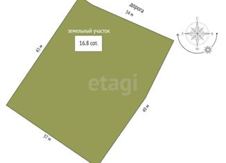 Продается участок, 16.8 сот., село Белоглинка