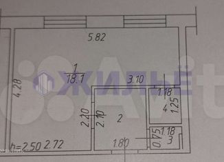Продаю квартиру студию, 24 м2, Нефтеюганск, 1-й микрорайон, 12