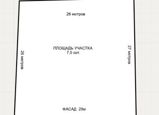 Продаю земельный участок, 7.5 сот., станица Старовеличковская, Красная улица