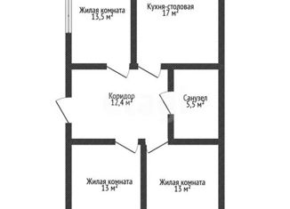 Продам дом, 84 м2, Краснодарский край, Московская улица, 158лит8