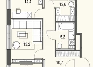 Продам 3-комнатную квартиру, 73 м2, Москва, район Метрогородок, Тагильская улица, 2к1