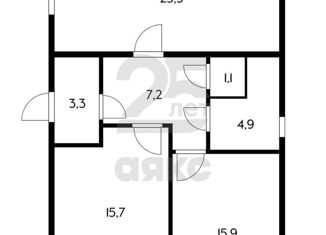 Продам дом, 71.6 м2, садовое товарищество Орбита, Ореховая улица, 426