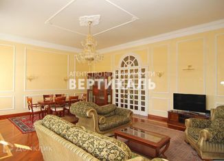 Сдается в аренду четырехкомнатная квартира, 190 м2, Москва, Староконюшенный переулок, 5/14, метро Кропоткинская