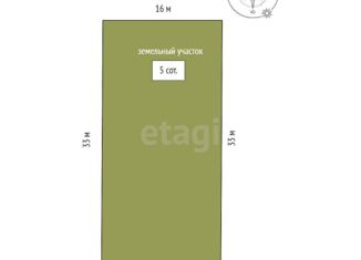 Участок на продажу, 5.1 сот., дачный массив Новозбурьевка, 49-я улица, 117