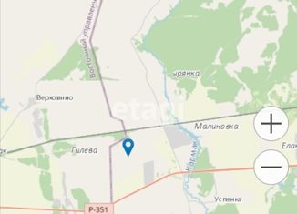 Продам земельный участок, 10.65 сот., деревня Малиновка, Центральный переулок