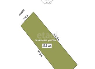 Продажа земельного участка, 30 сот., село Крым, Крестьянская улица