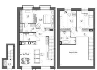 Продажа 3-комнатной квартиры, 118.96 м2, деревня Новолисиха, Австрийский квартал, 23