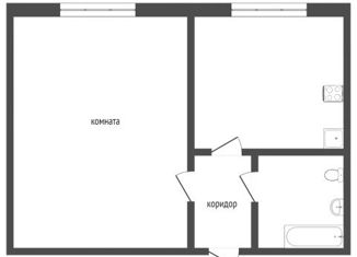 Продаю 1-ком. квартиру, 30.4 м2, поселок Фоминское, Центральная улица, 27