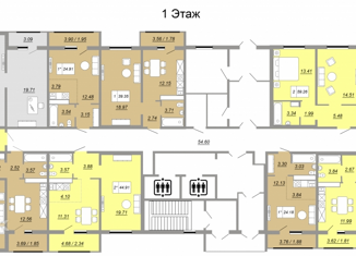 Продажа 1-комнатной квартиры, 25 м2, Оренбург, улица Юркина, 8, ЖК Осенний Лист