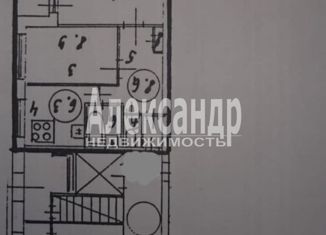 Продажа 3-комнатной квартиры, 60 м2, Санкт-Петербург, улица Академика Константинова, 10к1, улица Академика Константинова