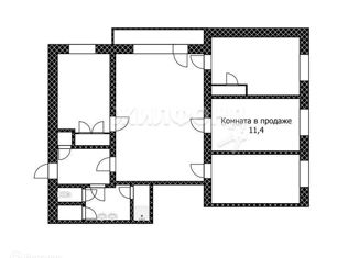 Продаю комнату, 11.4 м2, Барнаул, Полярная улица, 34/3, Железнодорожный район