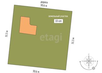 Продается дом, 97 м2, деревня Есаулова, Берёзовый проезд