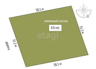Продаю участок, 8.8 сот., СНТ Нефтеснабовец