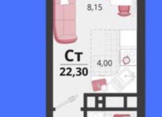 Продается квартира студия, 22.3 м2, посёлок Знаменский, Светлая улица, 1