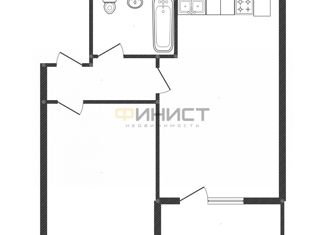 Продаю 1-комнатную квартиру, 36.4 м2, Краснодар, 1-я Ямальская улица, 5к3, 1-я Ямальская улица