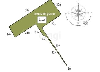 Продам земельный участок, 11 сот., деревня Вирки, деревня Вирки, 281